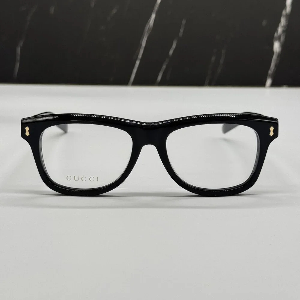 NEW GUCCI BLACK UNISEX GUCCI EYEGLASSES GG1526O 005